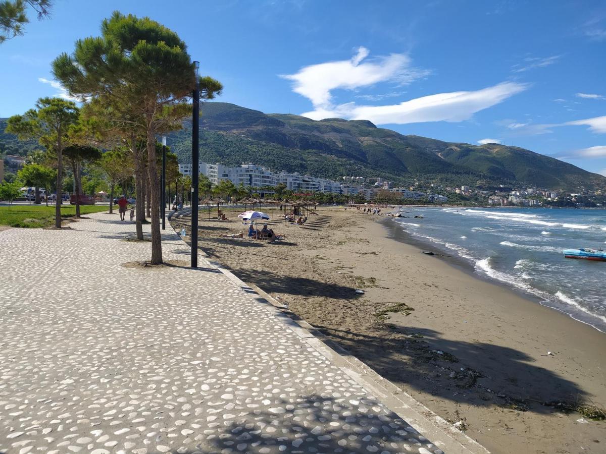 Lungomare Beach Apartments Vlorë Eksteriør bilde
