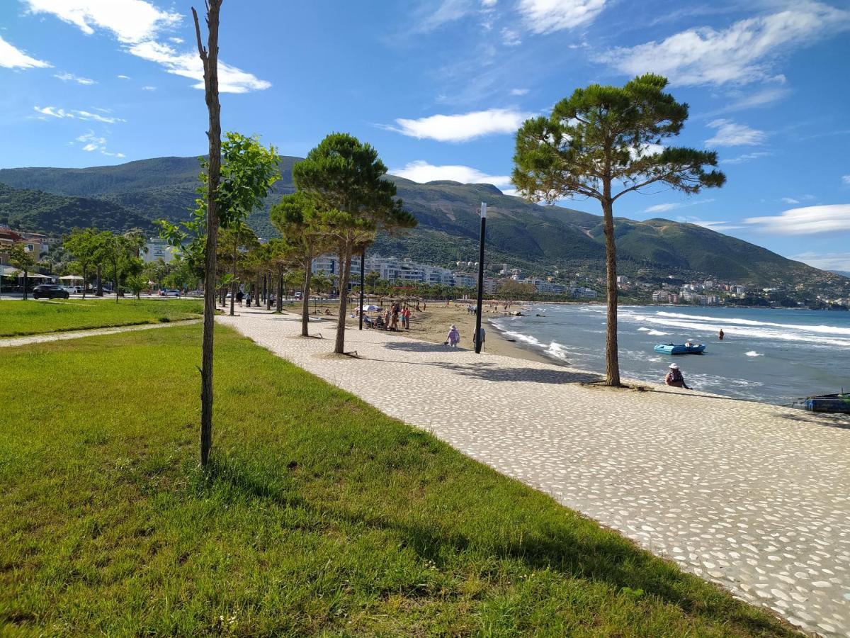 Lungomare Beach Apartments Vlorë Eksteriør bilde
